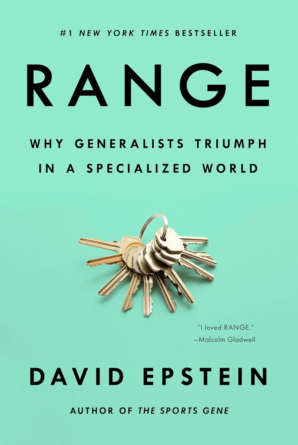 David Epstein: Range: Why Generalists Triumph in a Specialized World (2019)