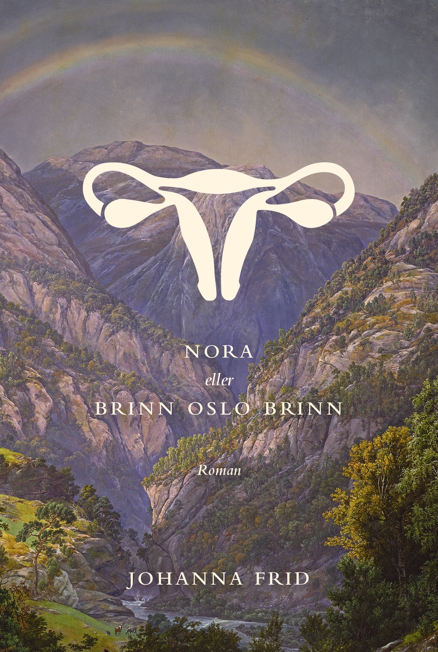Johanna Frid: Nora eller Brinn Oslo brinn : roman (Swedish language, Ellerströms)