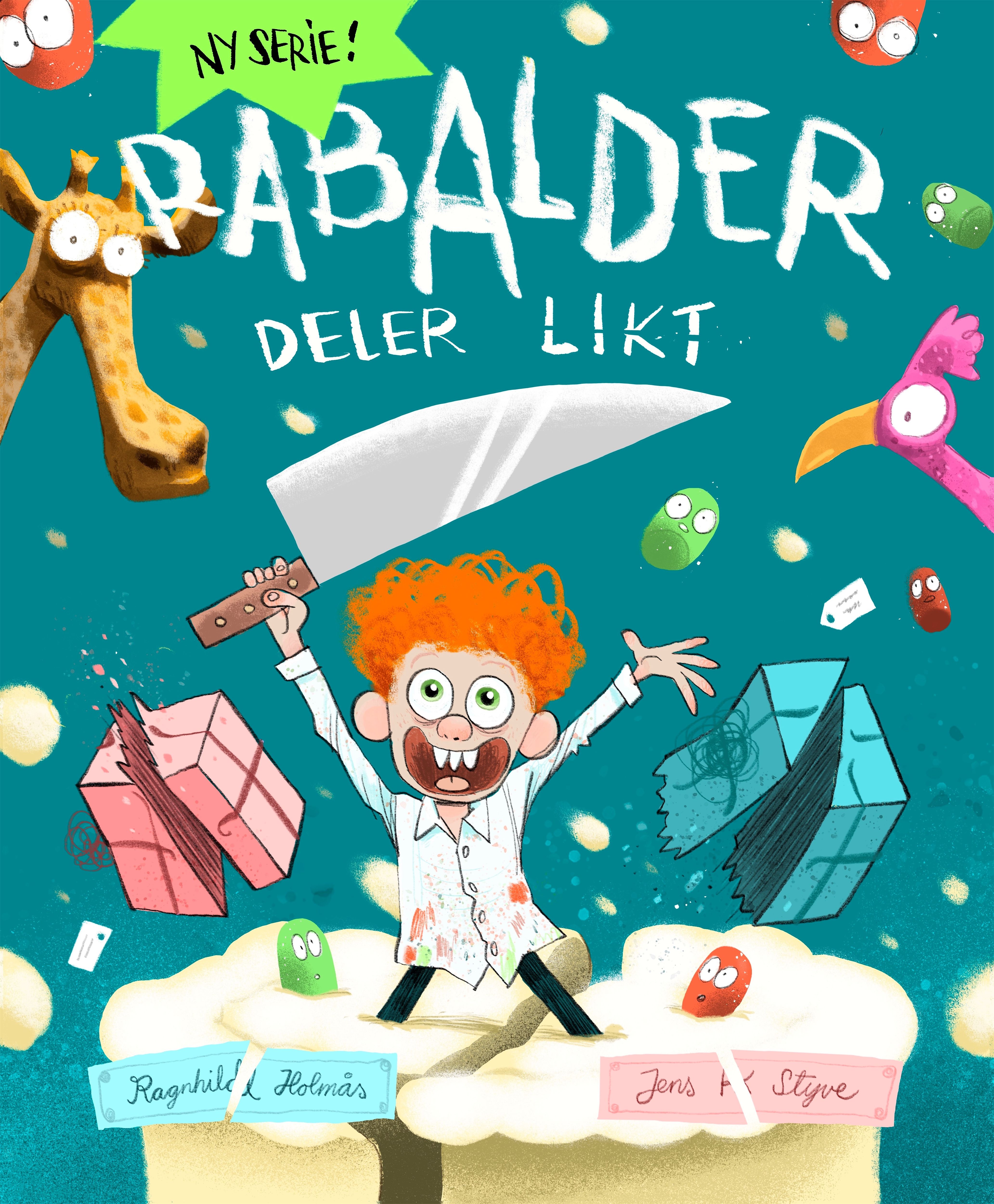 Ragnhild Holmås, Jens K. Styve: Rabalder deler likt (Hardcover, Norsk bokmål language, 2026, Kagge forlag)