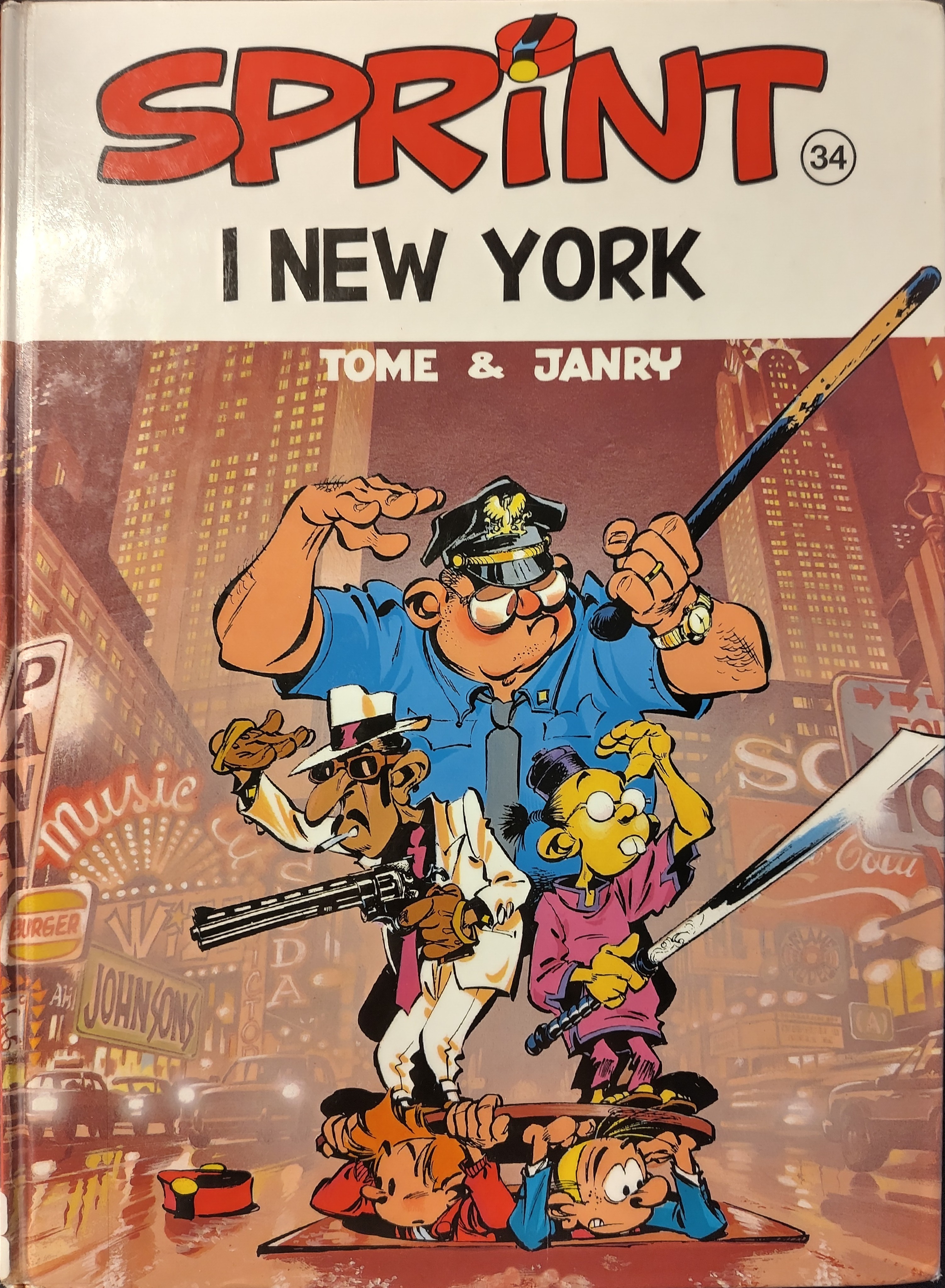 Philippe Vandevelde: Sprint i New York (Hardcover, Norsk bokmål language, 2012, Egmont serieforlaget)