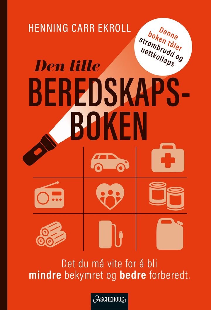 Henning Carr Ekroll: Den lille beredskapsboken (Hardcover, Norsk bokmål language, 2026, Aschehoug)