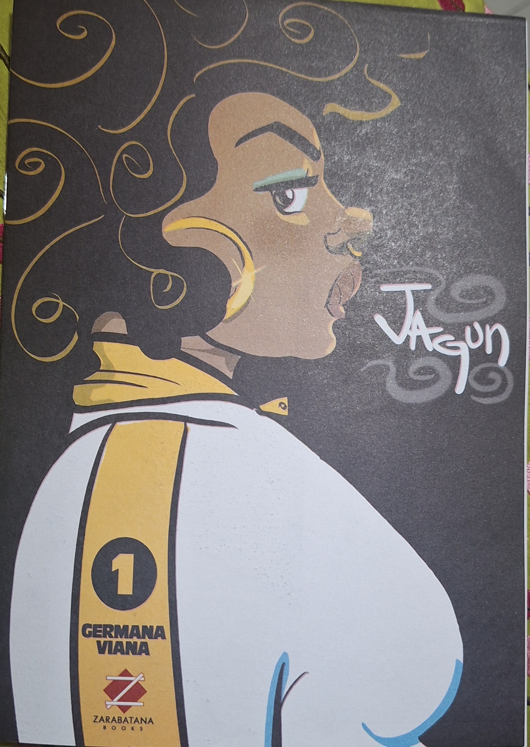 Germana Viana: Jagun (GraphicNovel, Português language, 2026, Zarabatana Books)