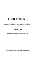 Émile Zola: Germinal (French language, 1989, Le Préambule)