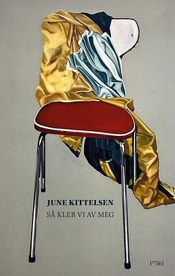 June Kittelsen: Så kler vi av meg (Hardcover, bokmål language, 2025, Flamme forlag)