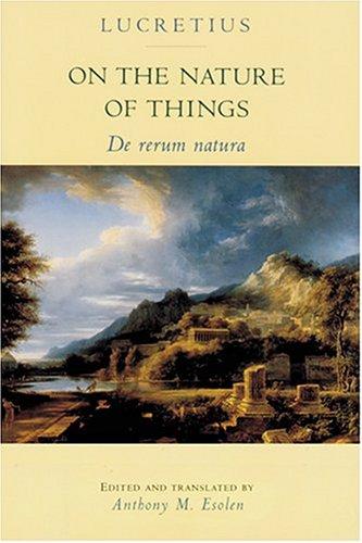 Titus Lucretius Carus: On the Nature of Things (Paperback, The Johns Hopkins University Press)