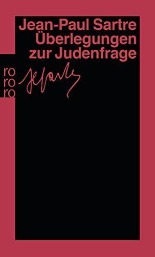 Jean-Paul Sartre: Überlegungen zur Judenfrage (German language, 1994)