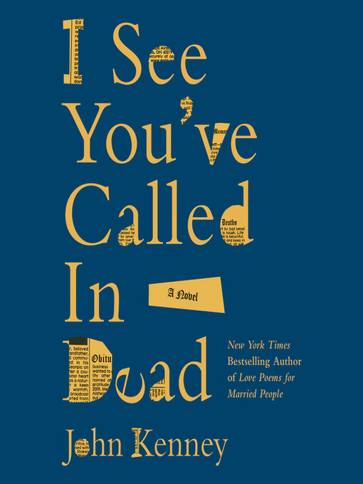 John Kenney, Sean Patrick Hopkins (Narrator): I See You've Called in Dead (AudiobookFormat, 2025, Zibby Publishing)