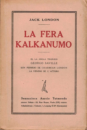 London.: La fera kalkanumo (esperanto language)