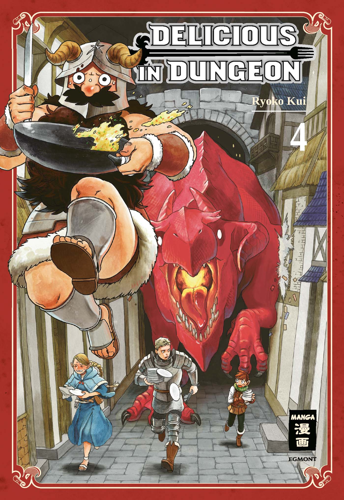 Ryoko Kui: Delicious in Dungeon 04 (Paperback, deutsch language, Egmont Manga)