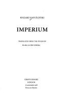 Ryszard Kapuściński: Imperium (1994, Granta in association with Penguin)