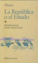 Plato, Πλάτων: La república o el estado (Spanish language, 2001, Edaf S.A.)
