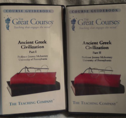 Prof. Jeremy McInerney: Ancient Greek Civilization The Teaching Company (AudiobookFormat)