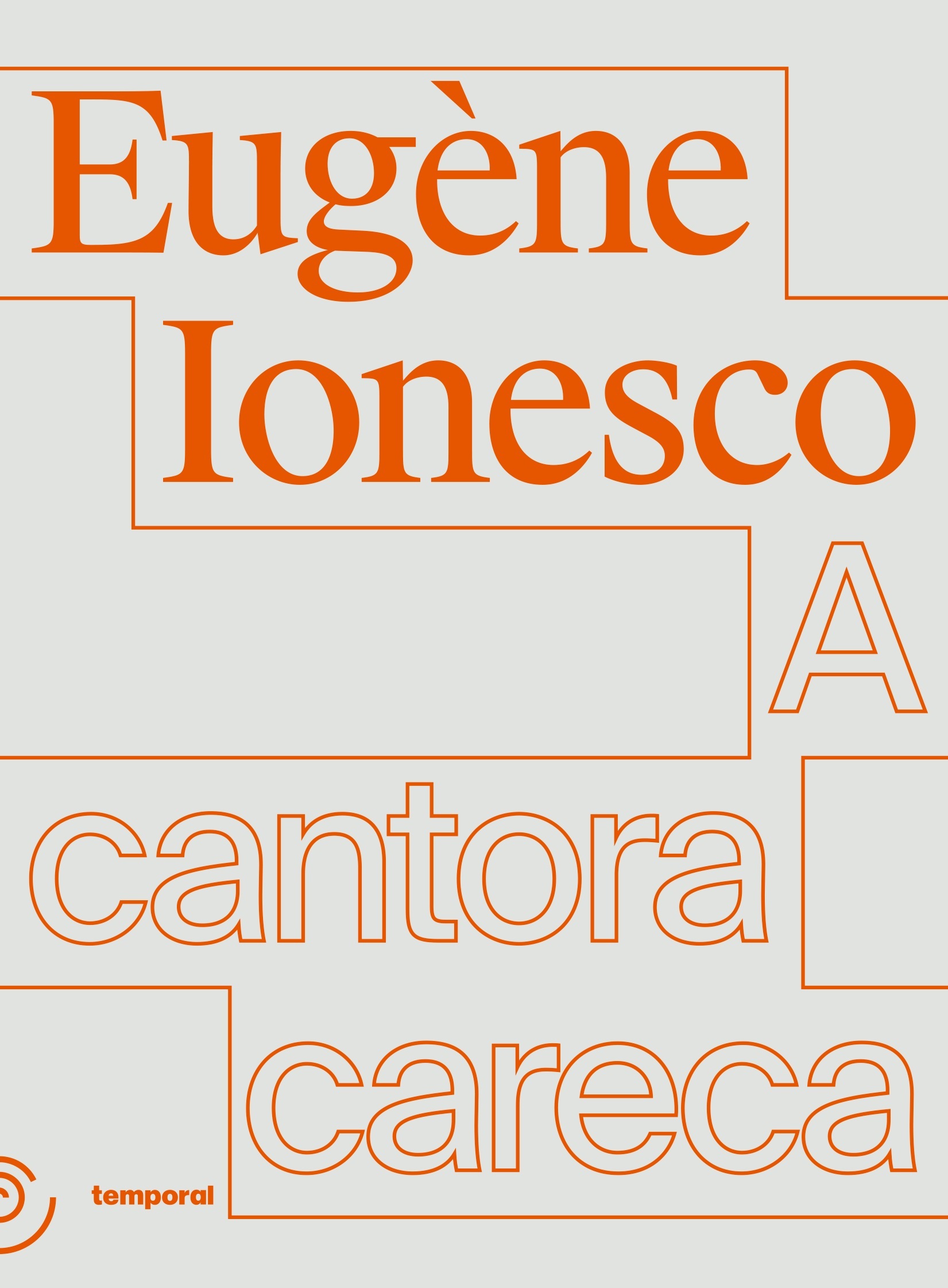 Eugène Ionesco: A cantora careca (Paperback, Português language, 2025, Temporal)