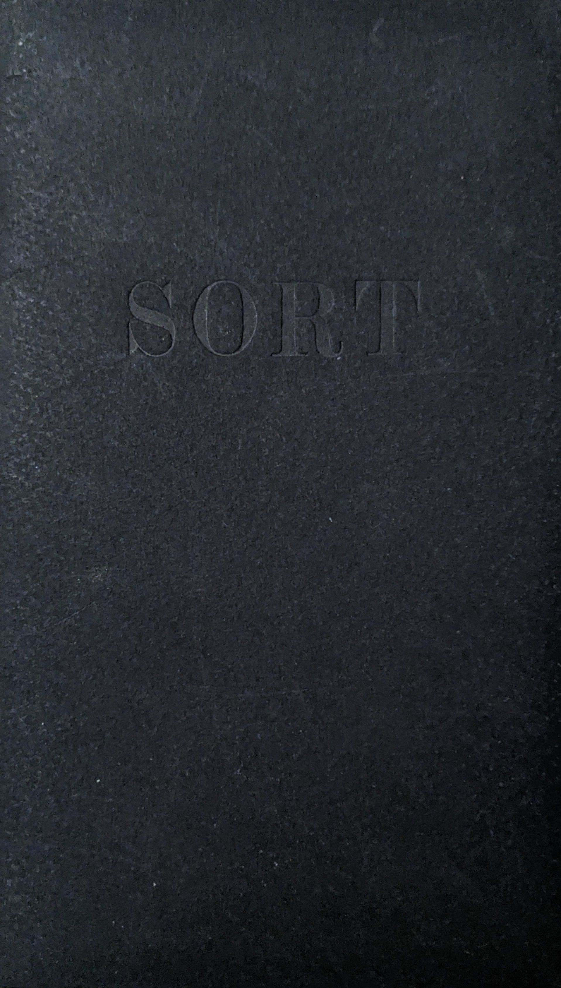 Lene Asp: SORT (Paperback, Danish language, 2015, OVO press)