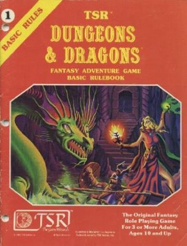 Gary Gygax, Dave Arneson: TSR Dungeons & Dragons Fantasy Adventure Game (Paperback, TSR, Inc)