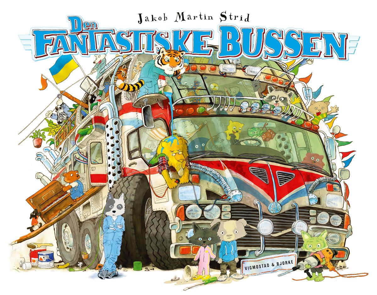 Jakob Martin Strid, Håkon Viggen: Den fantastiske bussen (Hardcover, Bokmål language, 2025, Vigmostad Bjørke)