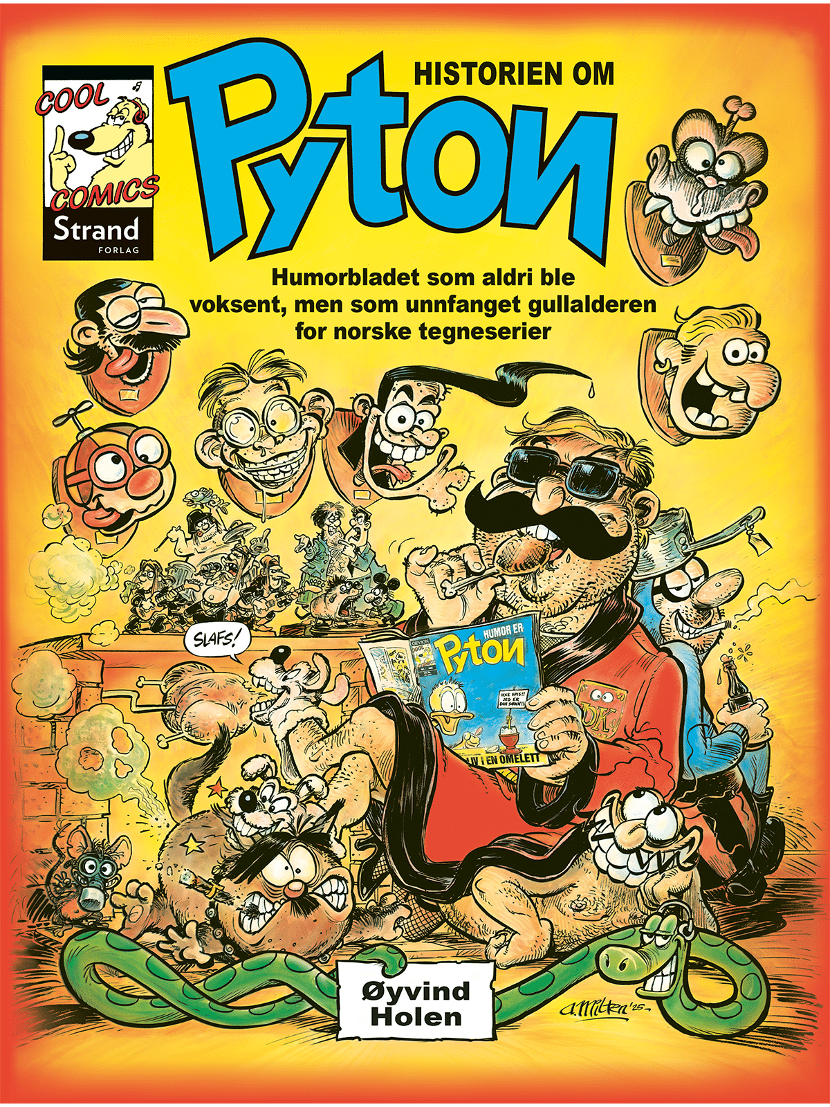 Øyvind Holen: Historien om Pyton (Hardcover, no-NB language, Strand Forlag)