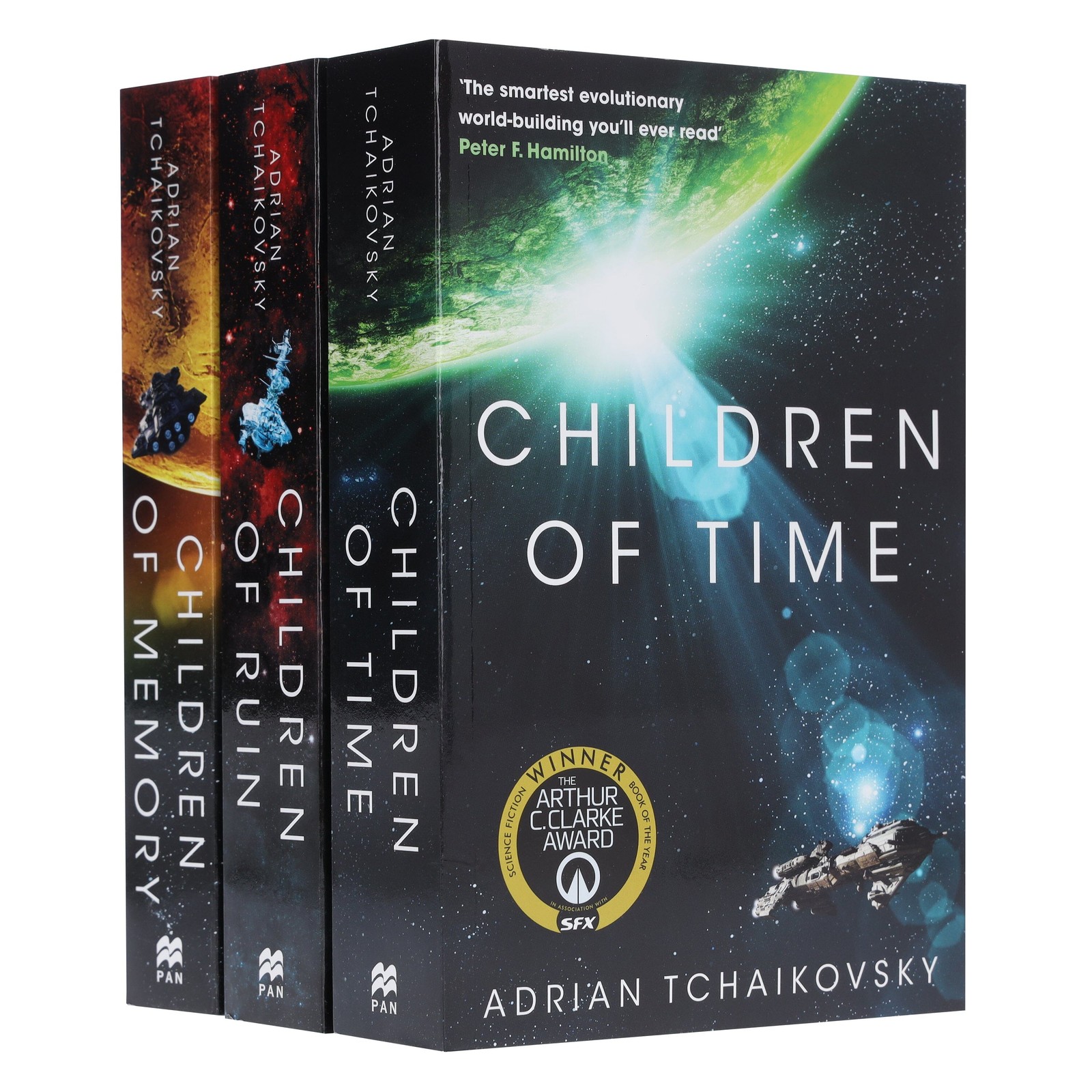 Children of Time 3-Book Set by Adrian Tchaikovsky (Children of Time, Children of Ruin, Children of Memory) (2023, STEMCOOL)
