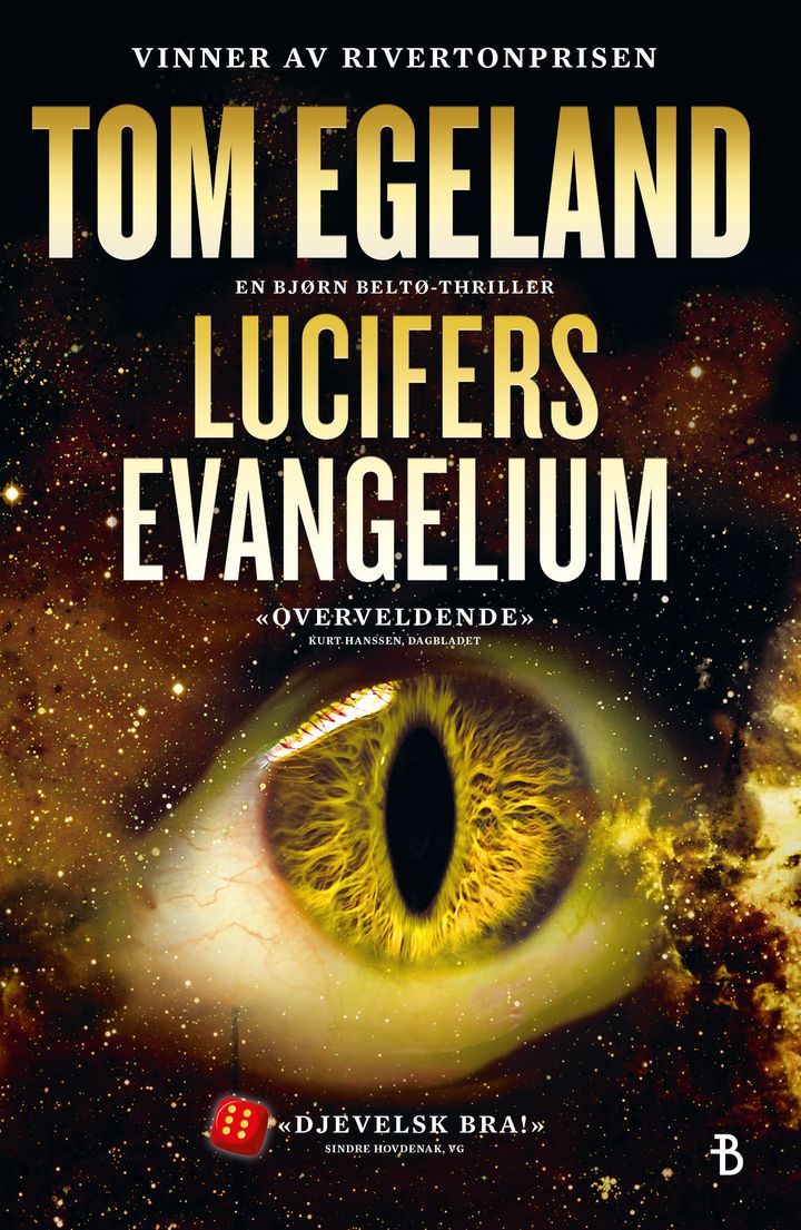 Tom Egeland: Lucifers evangelium (Norwegian language, 2023, Bonnier Norsk Forlag)
