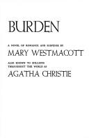 Agatha Christie: The Burden (Paperback, 1982, Arbor House Pub Co)