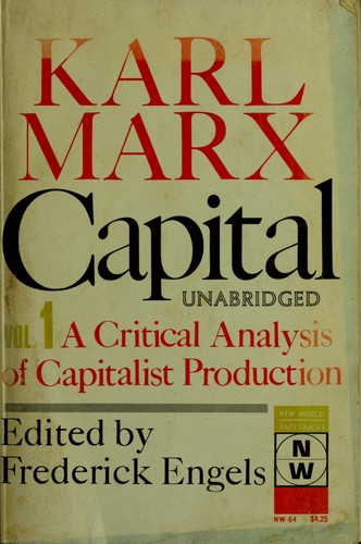 Karl Marx: Capital (1967, International Publishers)