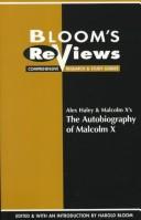 Harold Bloom: Alex Haley & Malcolm X's the Autobiography of Malcolm X (Paperback, 1999, Chelsea House Publications)