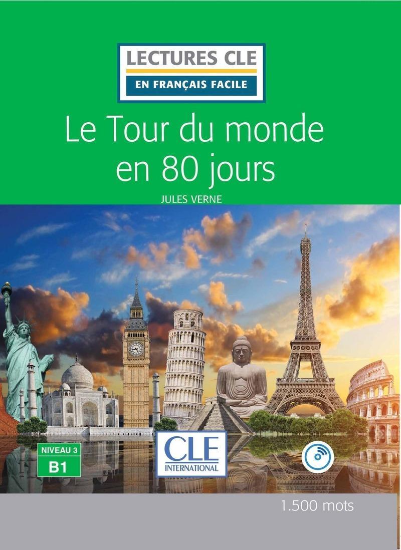 Jules Verne: Le tour du monde en 80 jours (French language, 2016, CLE International)
