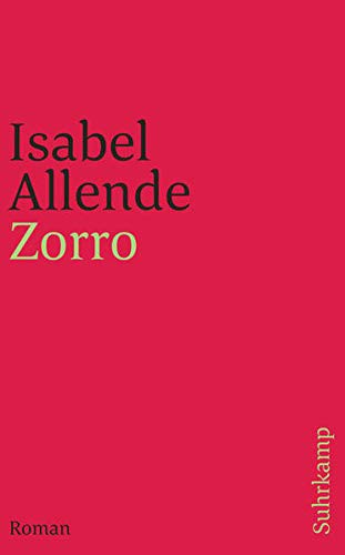 Isabel Allende: Zorro (Paperback, Suhrkamp Verlag)