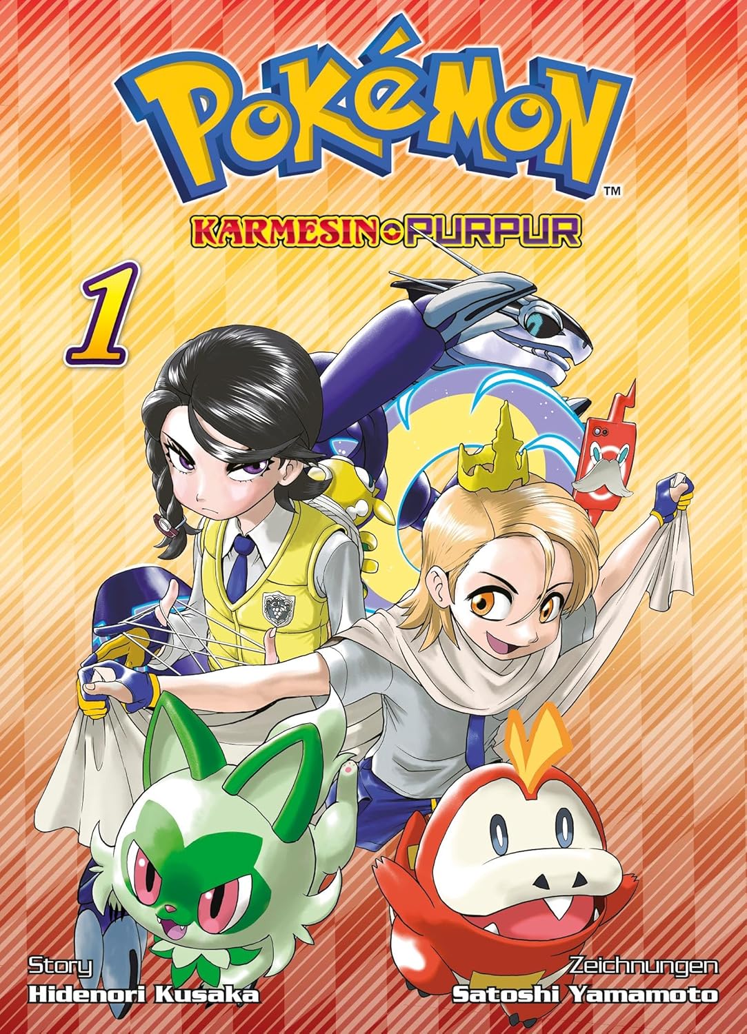 Hidenori Kusaka, Satoshi Yamamoto: Pokémon Karmesin und Purpur 1 (GraphicNovel, German language, 2024, Panini)